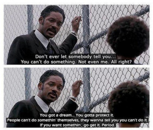 Pursuit of happiness quote