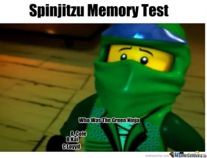 Ninjago Spinjitzu Memory Test