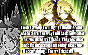 Fairy Tail Lucy Quotes