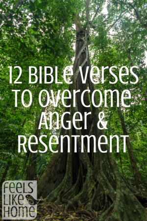 12 Bible verses to overcome anger and resentment