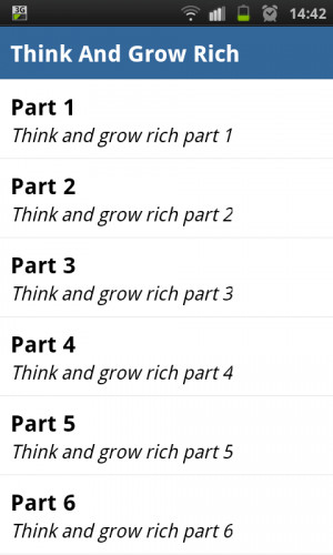 Think and Grow Rich Audio - screenshot