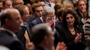 Charles Stanley cries as First Baptist Church Atlanta members honor ...