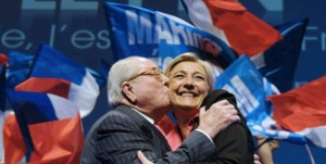 Jean Marie Le Pen Fron National Marine Le Pen
