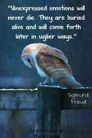 Quick to judge, quick to anger, slow to understand... prejudice, fear ...