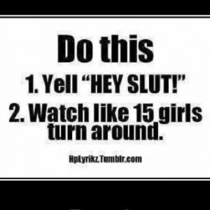 Hahahaha, true story!