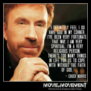 Chuck Norris loves God