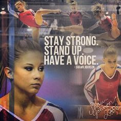 Shawn Johnson!!! you are on of the best gymnasts ever and you are such ...