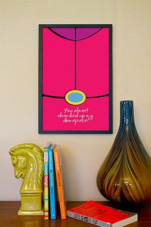 ... // Adventure Time Minimalist Quote Poster by TheGeekerie, $18.00