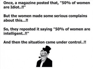 Funny Women Logic