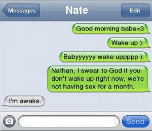 How to wake up your Boyfriend