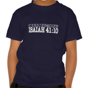 Angel Wings - Isaiah 41:10 Bible Verse T Shirt