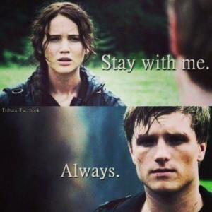 Hunger games Quote / Katniss / Peeta / Catching Fire / Star Crossed ...