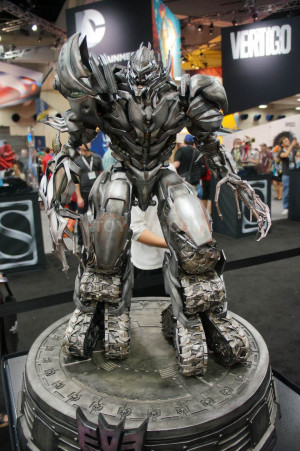 SDCC 2013 - Prime One Studios Megatron Statue at Sideshow Booth