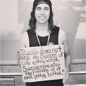 Suicide quote