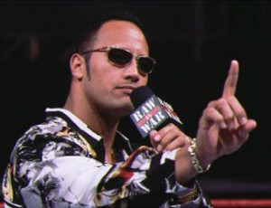 ... tha smackdown on your roody poo candy ss the rock says hold up jabroni