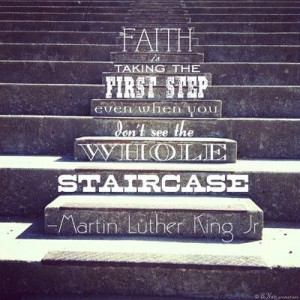 .” - MLK Jr. If your gut is telling you to take the next step ...