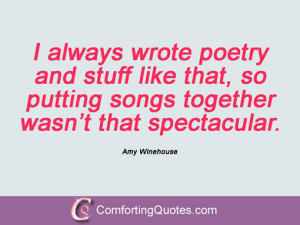 Amy Winehouse Sayings