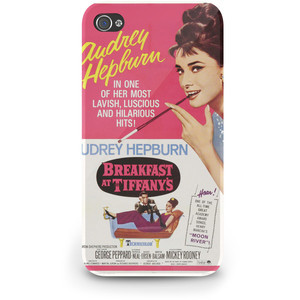 Audrey Hepburn Breakfast At Tiffany's Hard Cover Case iPhone 5 4 4S 3 ...