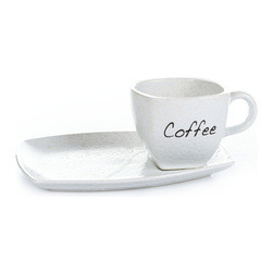 The perfect cup for your daily coffee ritual. This stonewear white mug ...