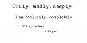 Truly, Madly, Deeply - One Direction | via Tumblr