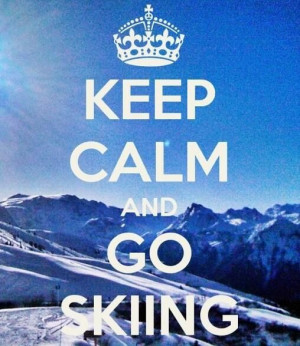 Keep calm and go skiing! There are so many resorts just a quick bus ...