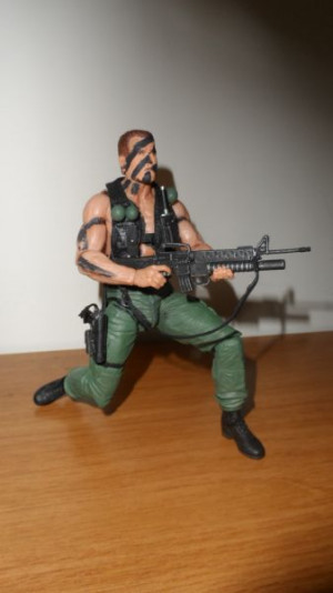 John Matrix Commando] I used the jungle encounter dutch figure from ...