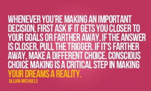 Dreams Quote - Jillian Michaels