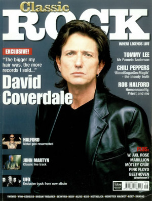 David Coverdale Classic Rock - Issue 18 UK MAGAZINE SEPTEMBER 2000