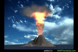 Volcano Eruption Desktop...