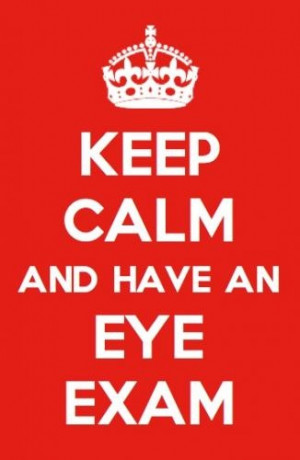 ... sharing this eyewear related take on the classic British 'Keep Calm