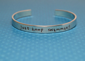 Sometimes we all need to remember to just keep swimming ...