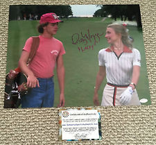 ... MORGAN Signed CADDYSHACK Movie 11x14 PHOTO Lacey Underall Golf SS COA