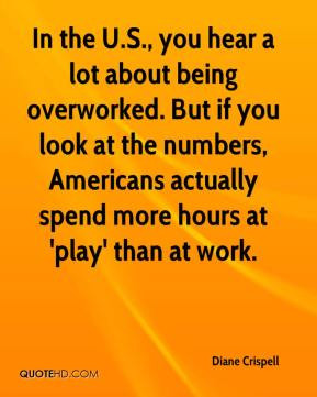 In the U.S., you hear a lot about being overworked. But if you look at ...