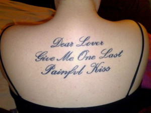 good love tattoo quotes for girls