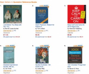 Quotes Illustrated #5 Bestseller Today – Who Won the Giveaway?