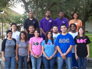 alpha phi omega and omega psi phi fraternity members