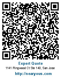 Expert Quote, San Jose QR Code, Phone: +1(408) 715-9505, 1141 Ringwood ...