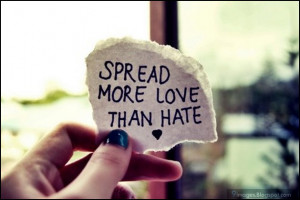 Girl, hand, quotes, paper, heart