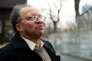 Author Walter Dean Myers tours his old Harlem neighborhood in New York ...