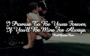 Love Quotes | Love You Forever You Mine Always Couple Hug Kiss Hold ...