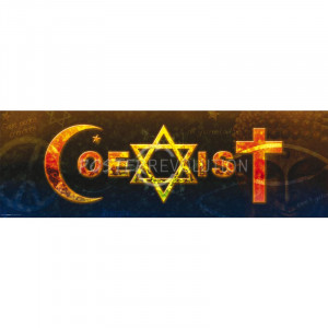 CoExist (Quotes) Art Poster