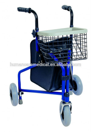 three wheel walker with seat