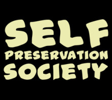 SELF PRESERVATION SOCIETY T-SHIRT the-italian-job-movie-quote t-shirt