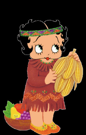 Happy Thanksgiving From Betty Boop
