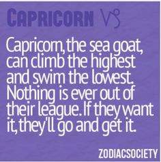 Capricorn traits... my husband for sure More