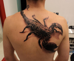 Pretty Disgusting Scorpian Tattoo