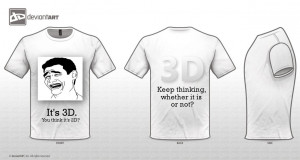 3D T-shirt. Bitch Please? by MrTechnoholic