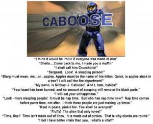 Fav Caboose mottos by ShepardSoldier