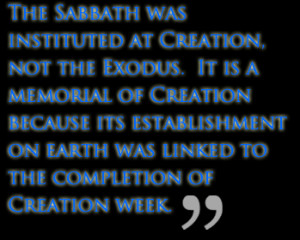 Sabbath quote