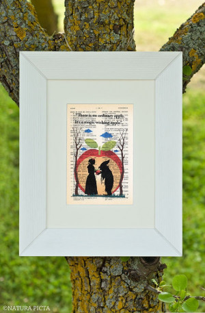 Snow White and the Wicked Witch quote tiny by naturapicta on Etsy, $5 ...